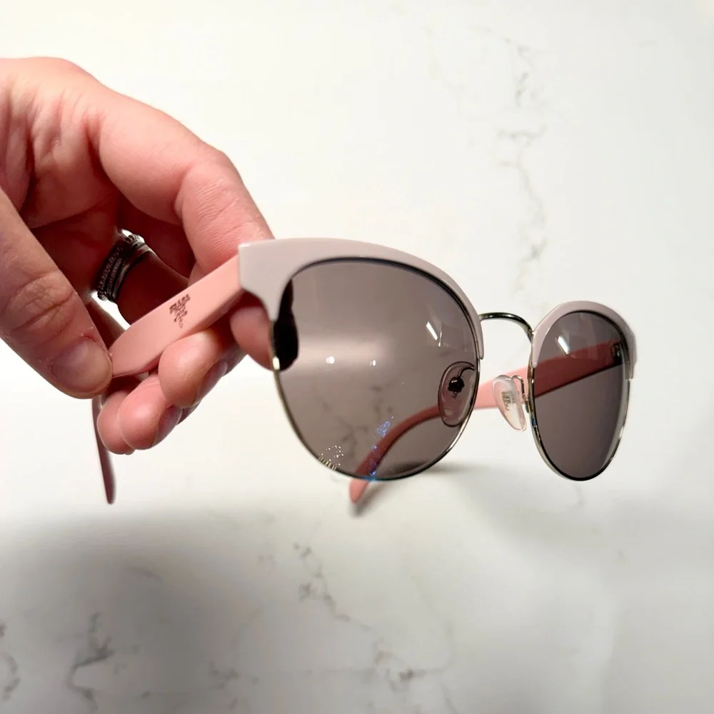 NWOT Prada Pink and Gold Sunglasses - Picture 3 of 7